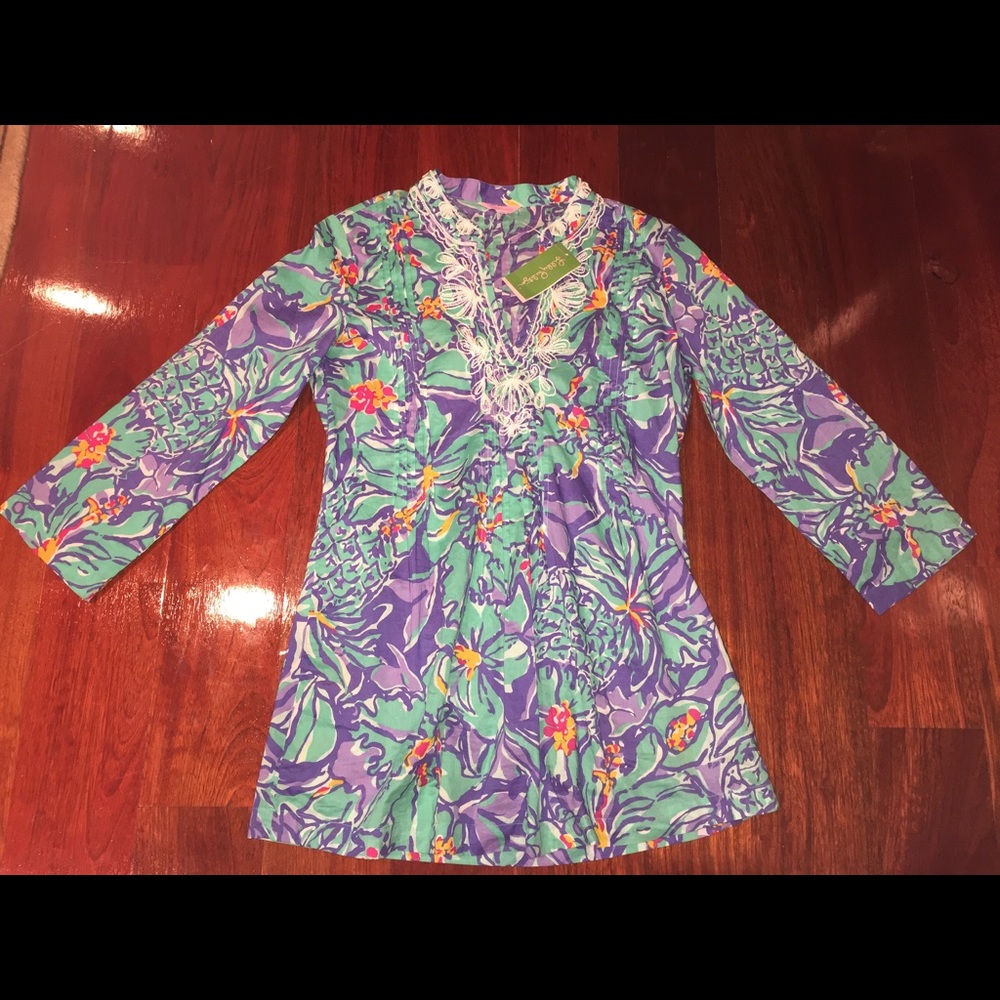 Lilly Pulitzer Sarasota tunic nwt size medium